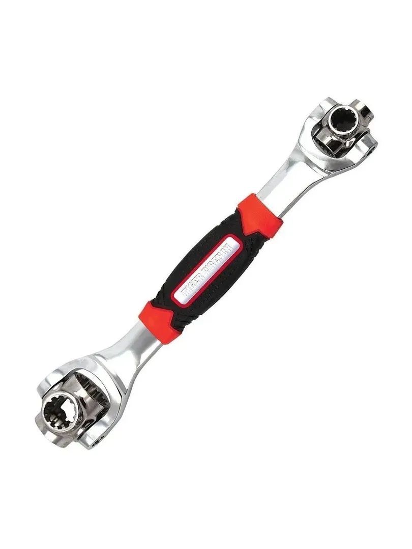 Универсальный гаечный ключ Universal Wrench с насадками 8 в 1 массажёр универсальный беспроводной с дисплеем и 7 сменными насадками