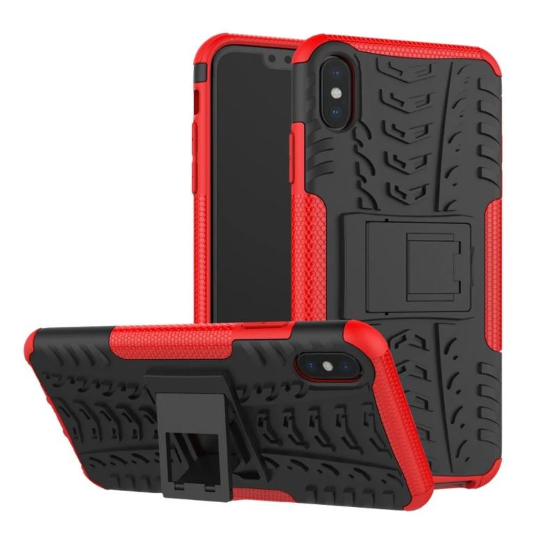 фото Чехол gsmin hybrid case для iphone x/xs (красный)