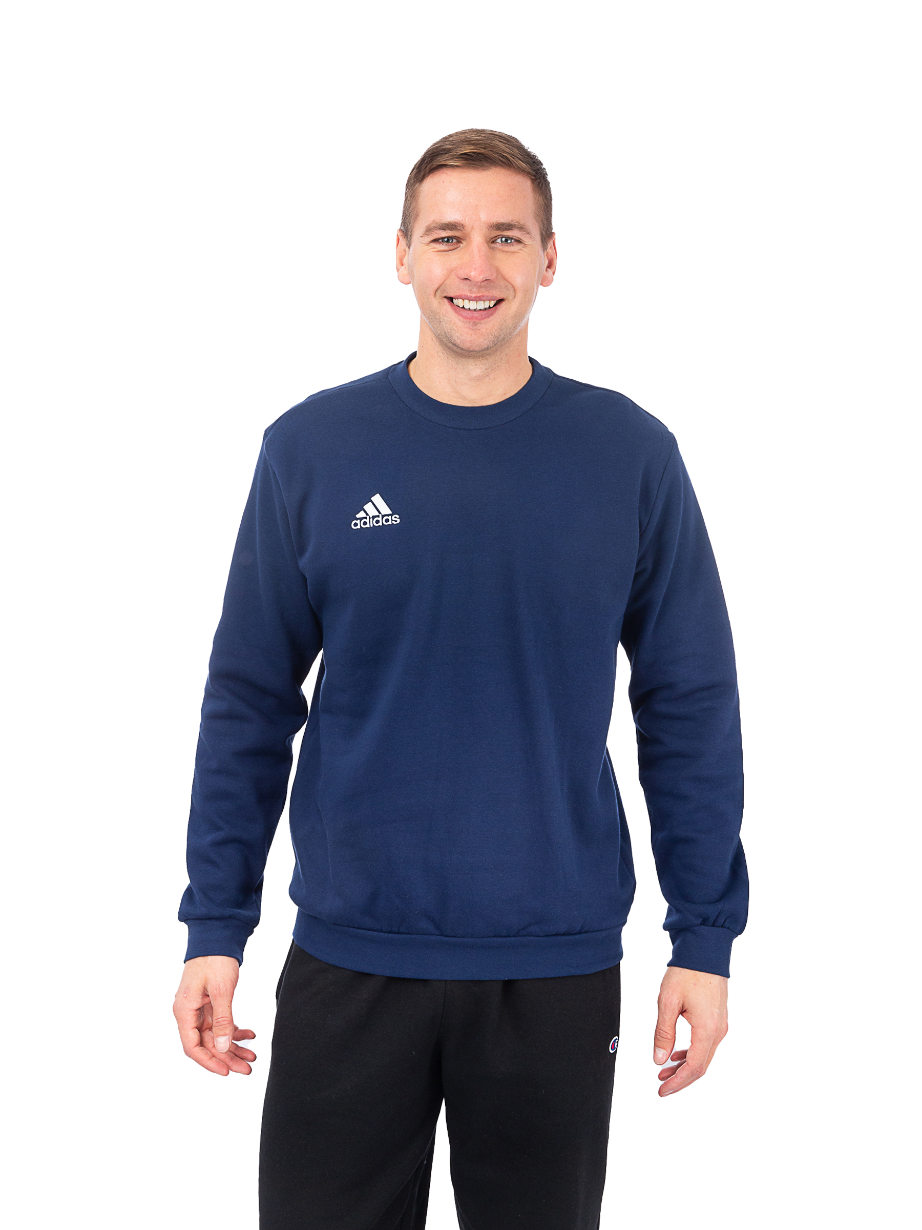

Свитшот мужской Adidas H57480 синий L, H57480