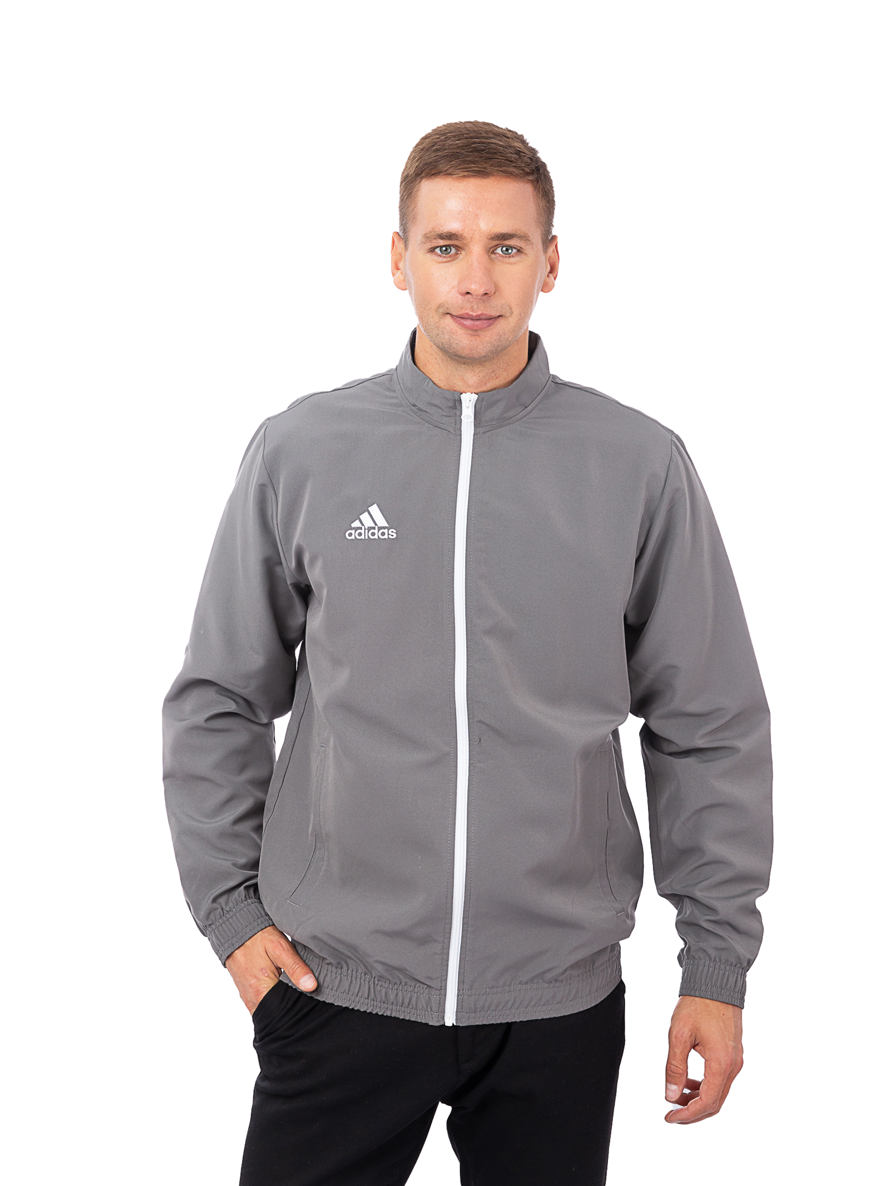 

Ветровка мужская Adidas H57535 серая 2XL, Серый, H57535