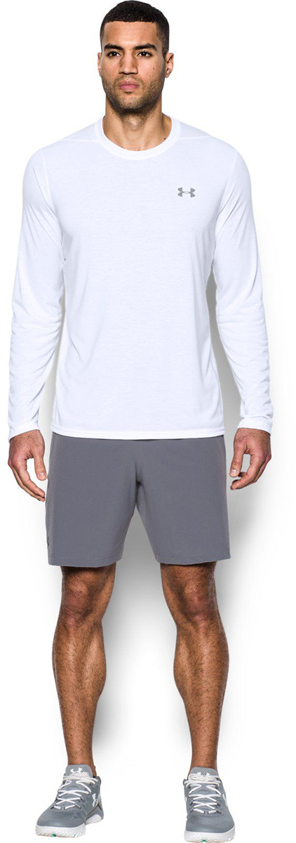 

Лонгслив мужской Under Armour 1289609-100 белый XXL, 1289609-100