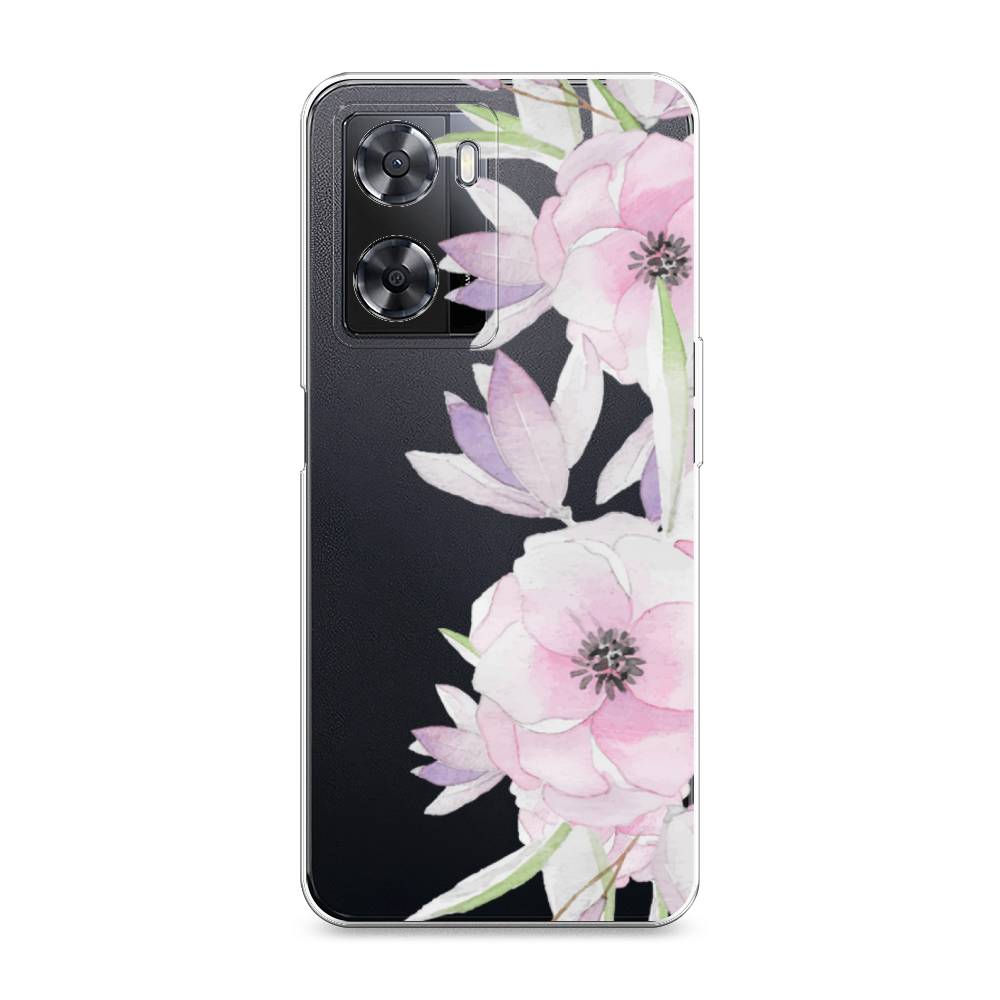 

Чехол Awog на Oppo A77s 4G "Нежные анемоны", Розовый;черный;фиолетовый, 2511950-8