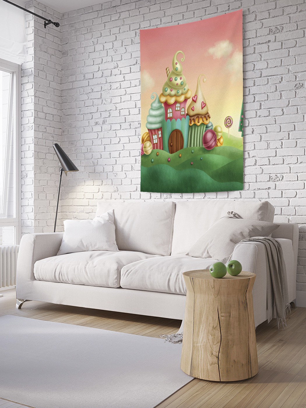 

Вертикальное фотопанно на стену JoyArty Сладкое поместье 100x150 см, Сладкое поместье