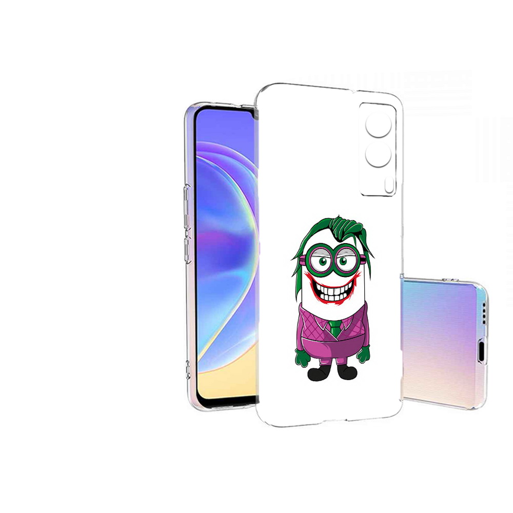 

Чехол MyPads Tocco для Vivo V21E джокер миньон (PT161736.380.322), Прозрачный, Tocco