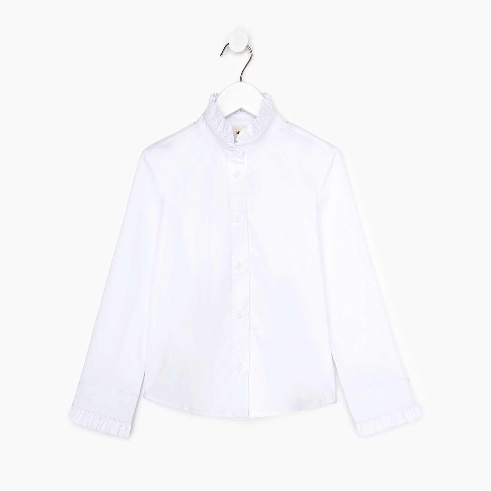 MINAKU Блузка для девочки MINAKU, цвет белый, рост 152 см