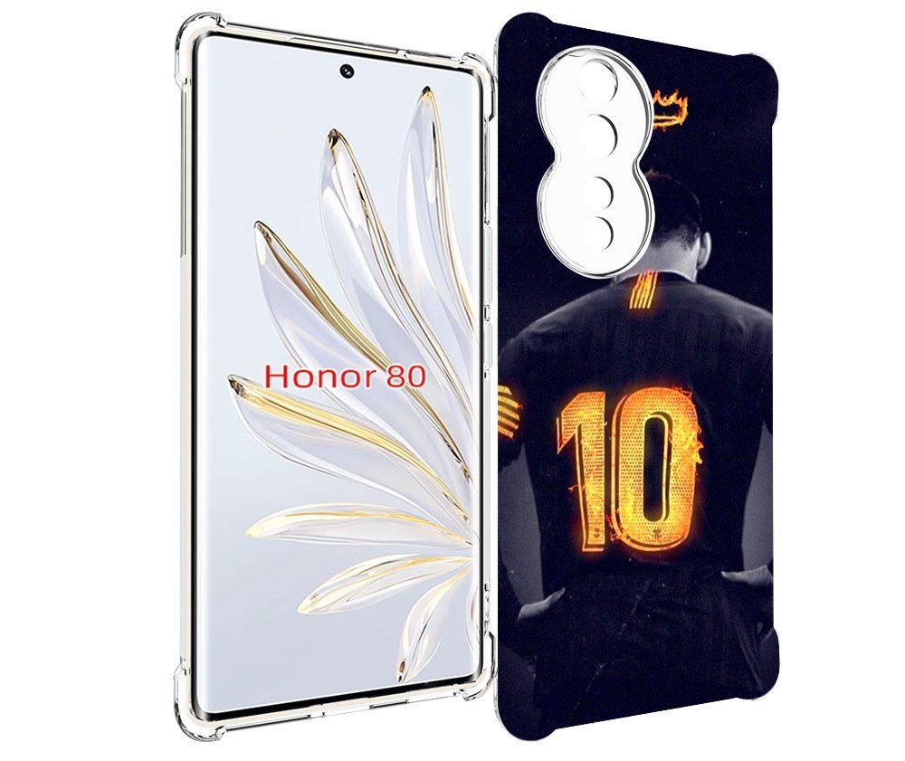 

Чехол MyPads номер-10 для Honor 80, Прозрачный, Tocco