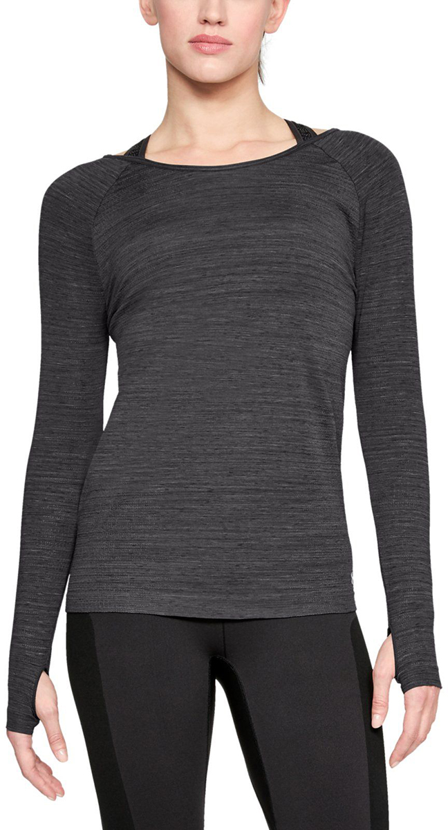 

Лонгслив женский Under Armour 1323480-001 черный XS, 1323480-001