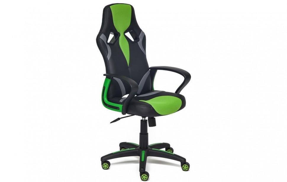 

Tetchair Кресло RUNNER, Черный;зеленый