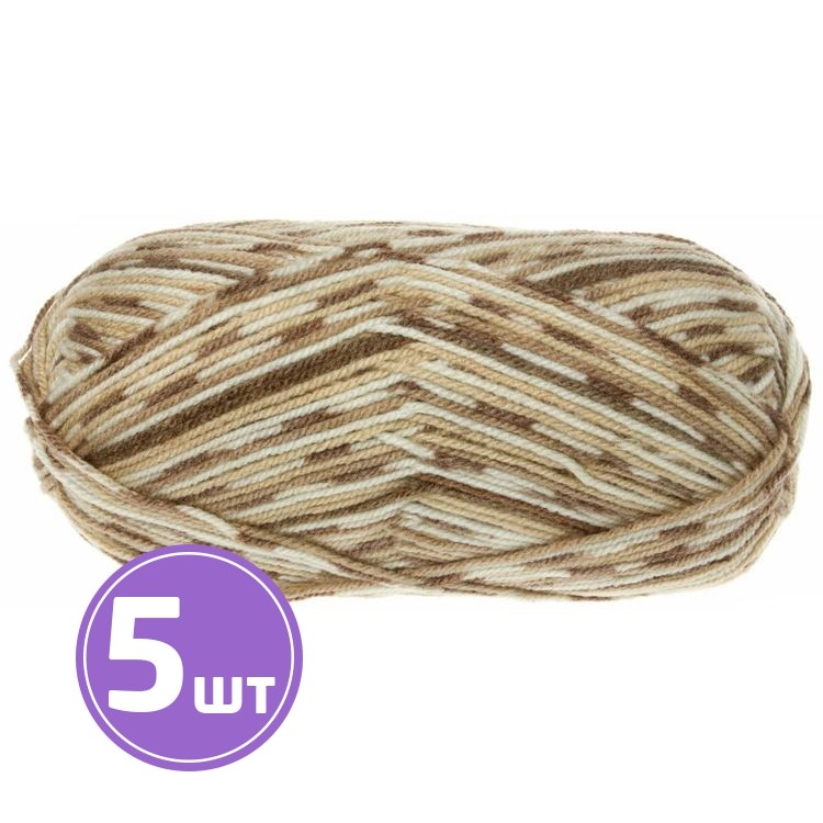 

Пряжа YarnArt Crazy Color 110 мультиколор 5 шт по 100 г, Разноцветный