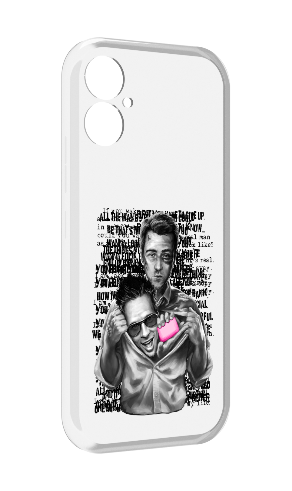 

Чехол MyPads бойцовский клуб для Tecno Spark 9 Pro \ Spark 9T, Прозрачный, Tocco