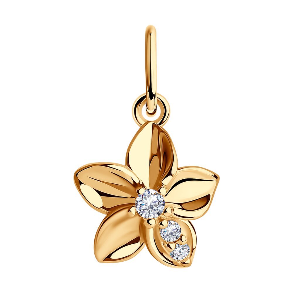 

Подвеска из серебра Diamant 93-130-01636-1, фианит, 93-130-01636-1
