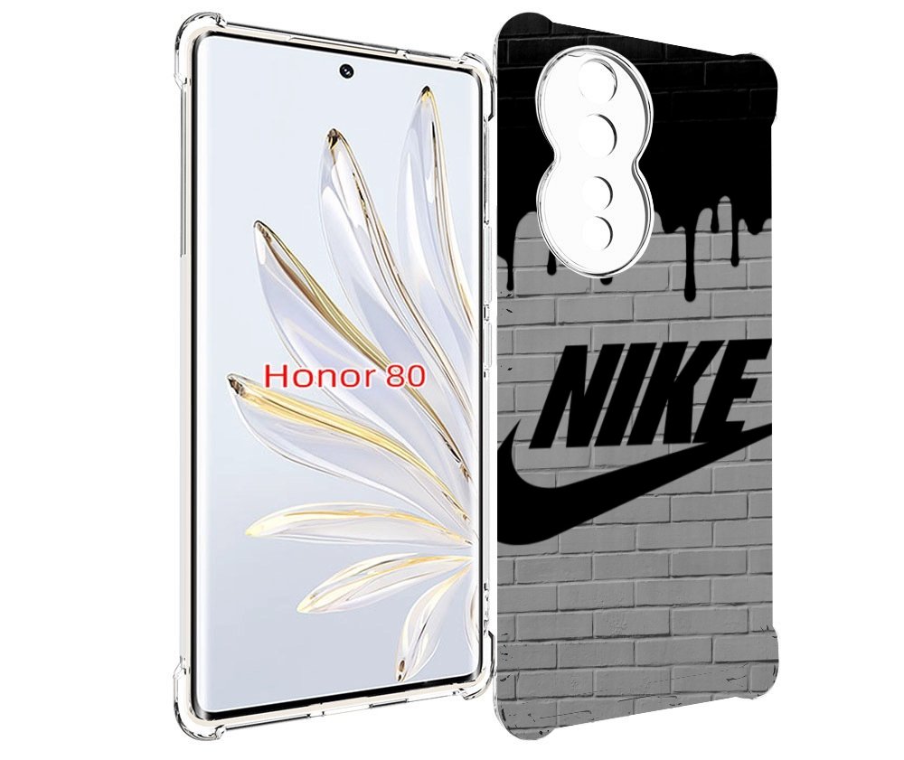 

Чехол MyPads найк в краске для Honor 80, Прозрачный, Tocco