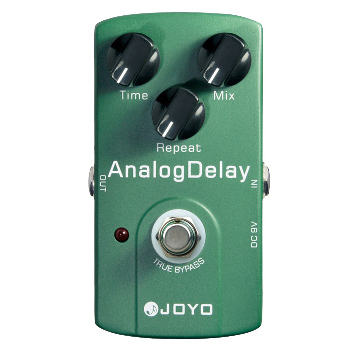 

Гитарная педаль эффектов/ примочка Joyo JF-33 (Analog Delay), Зеленый, JF-33 (Analog Delay)