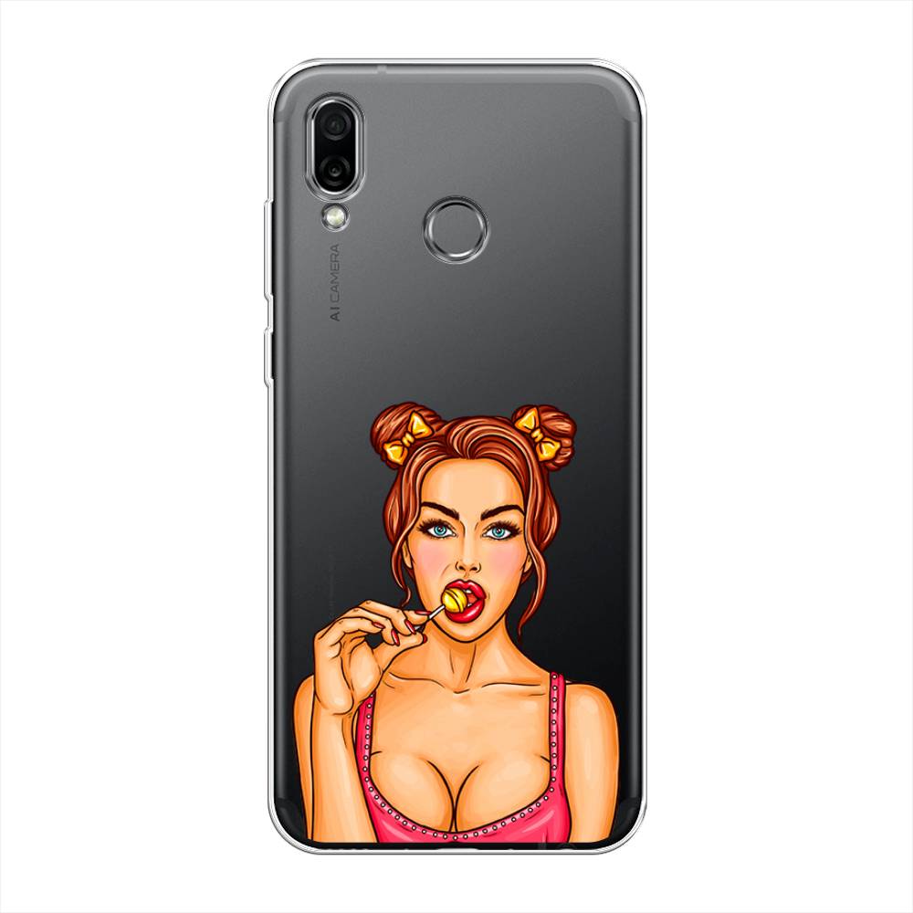 

Чехол Awog на Honor Play "Вкусный леденец", Разноцветный