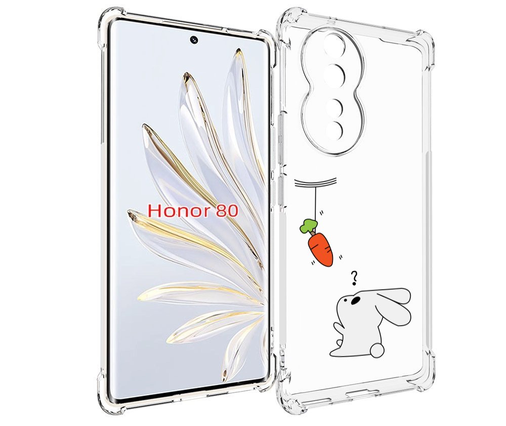 

Чехол MyPads морковка детский для Honor 80, Прозрачный, Tocco