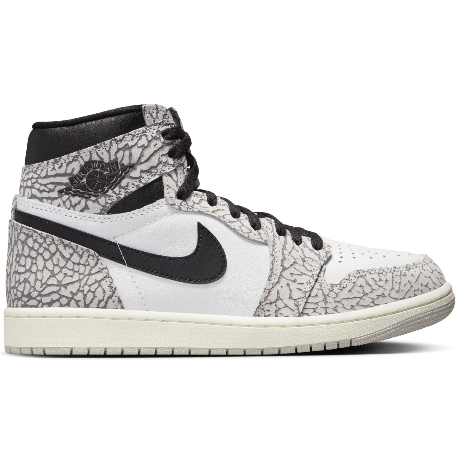 

Кеды мужские Jordan AIR 1 RETRO HIGH OG серые 41 EU, Серый, AIR JORDAN 1 RETRO HIGH OG