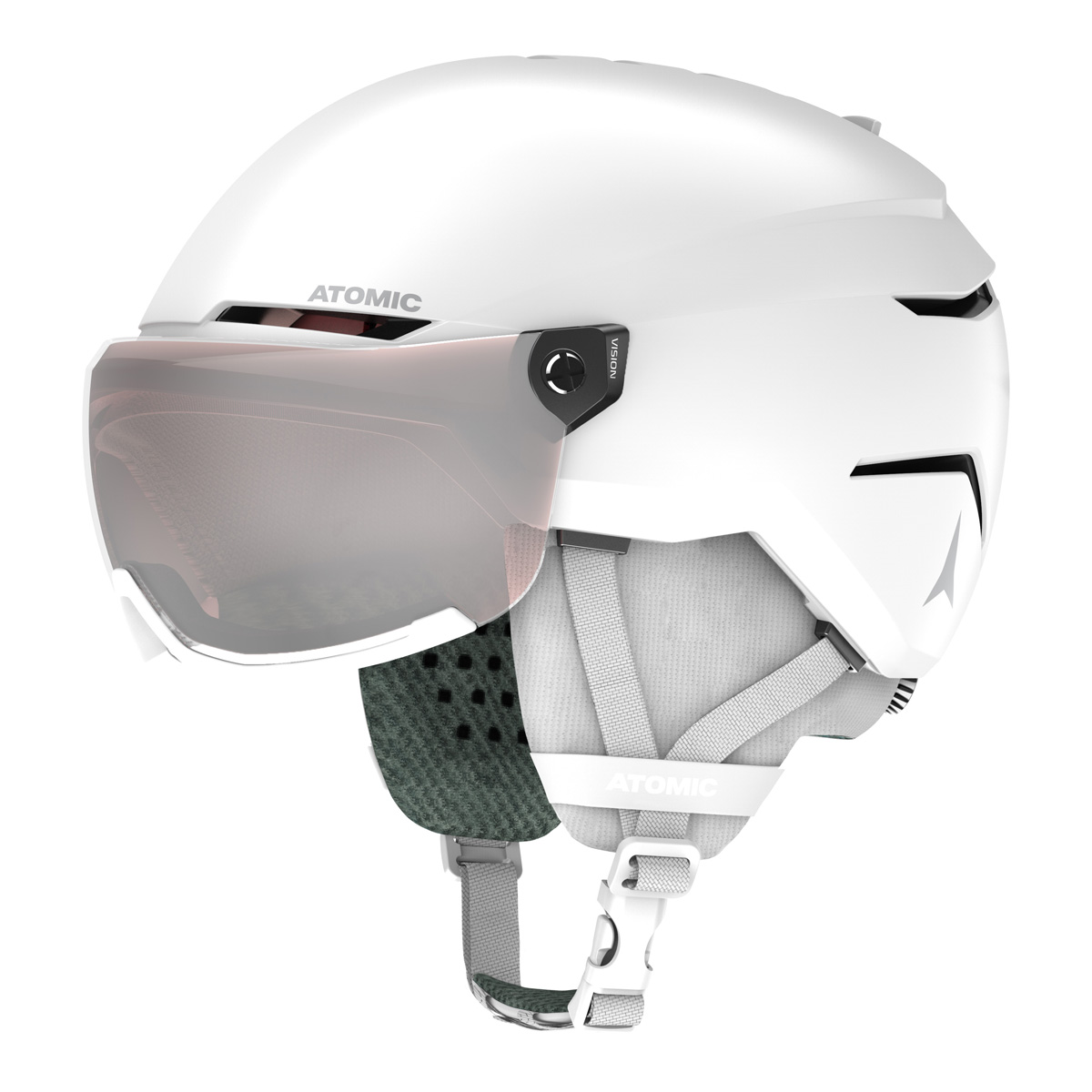 фото Шлем atomic savor visor jr 2022, white, xs