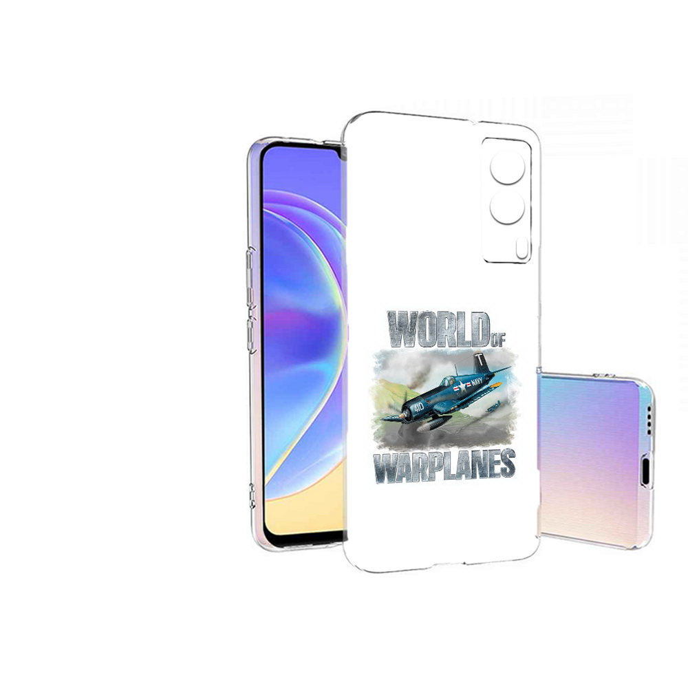 

Чехол MyPads Tocco для Vivo V21E Боевой самолет (PT161736.380.32), Прозрачный, Tocco