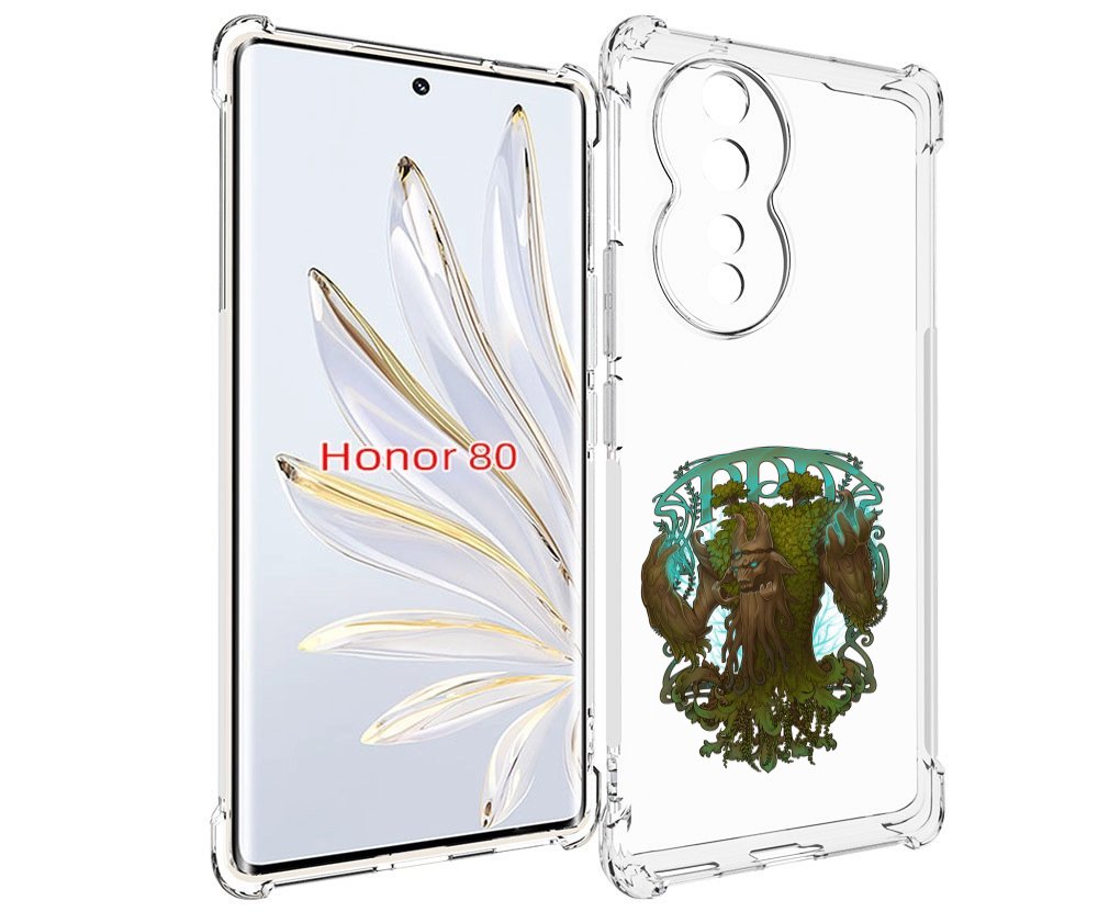 

Чехол MyPads trent protector для Honor 80, Прозрачный, Tocco