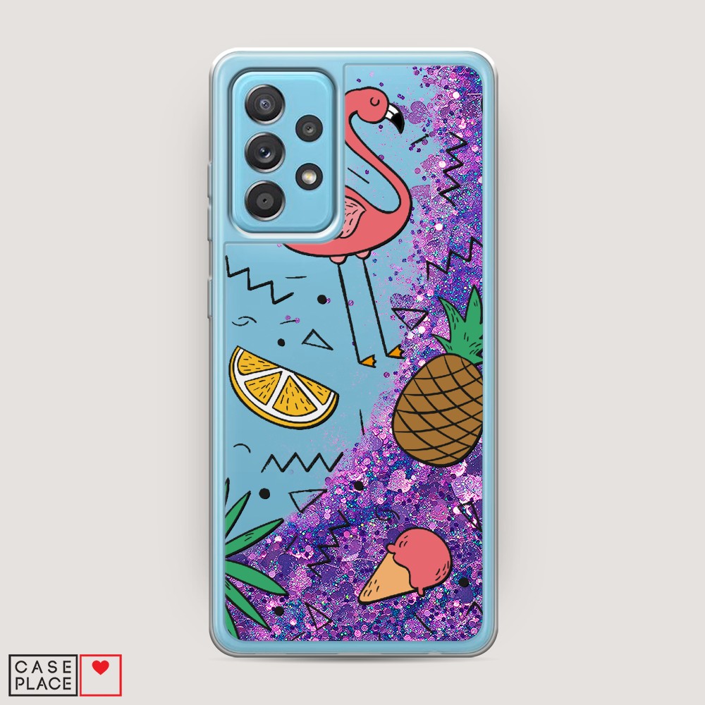 

Чехол Awog на Samsung Galaxy A52s / Самсунг A52s "Гавайский фон", Разноцветный, 2106592-1