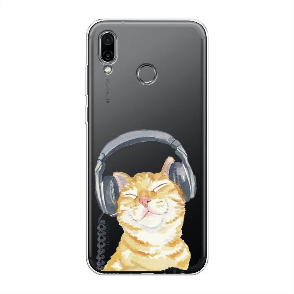 

Чехол Awog "Кот меломан" для Huawei Honor Play