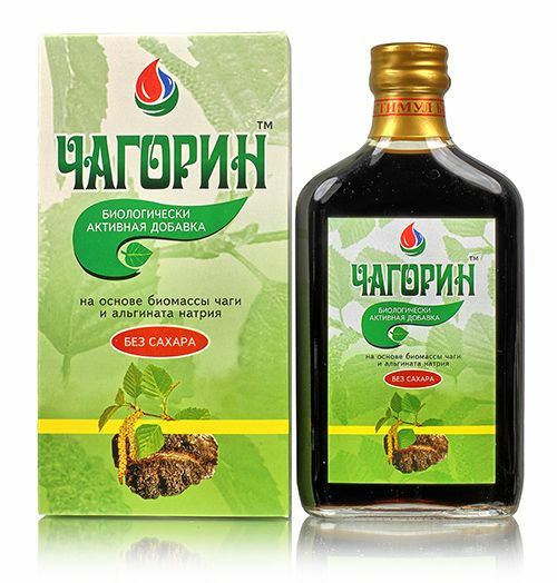 

Чагорин. Чага + морские водоросли на воде без сахара