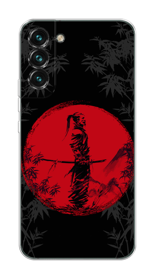 

Чехол на Samsung Galaxy S22 "Самурай на красном фоне", Черный;красный;серый, 2103850-4