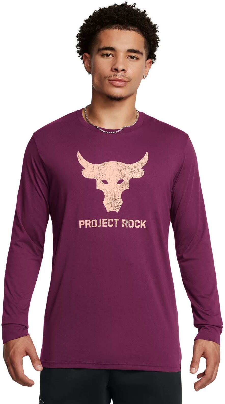 

Лонгслив мужской Under Armour UA PJT ROCK BRAHMA BULL LS фиолетовый XL, UA PJT ROCK BRAHMA BULL LS