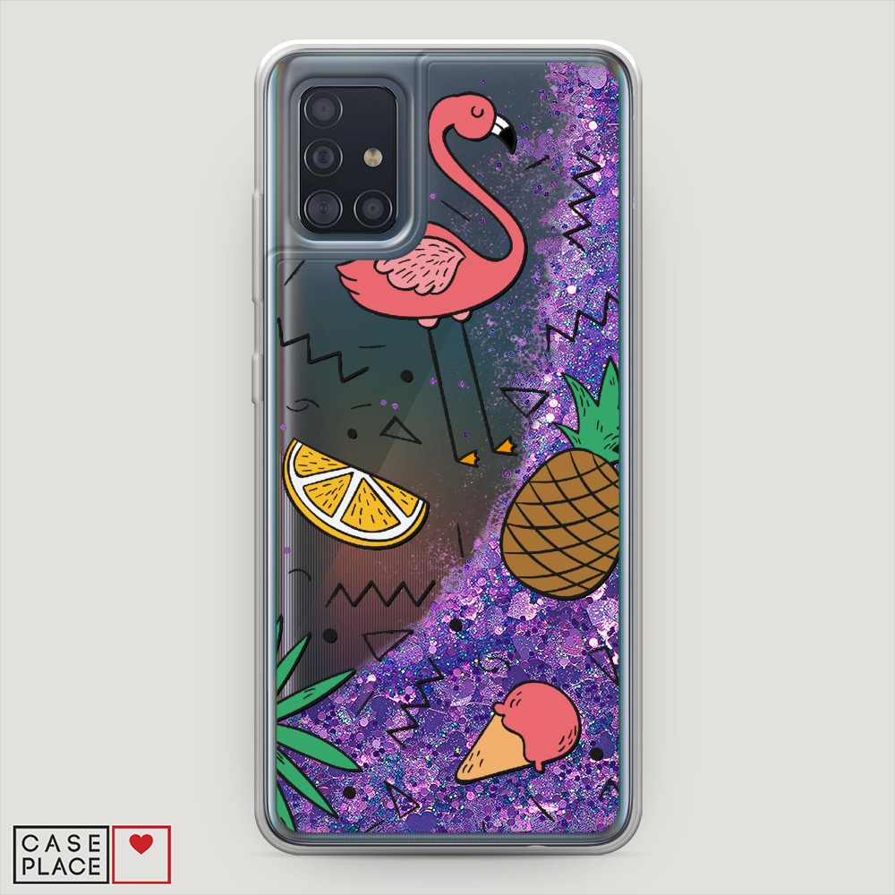 

Чехол Awog на Samsung Galaxy A51 "Гавайский фон", Разноцветный, 28992-1