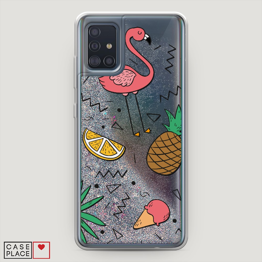 

Чехол Awog на Samsung Galaxy A51 "Гавайский фон", Разноцветный, 28991-1