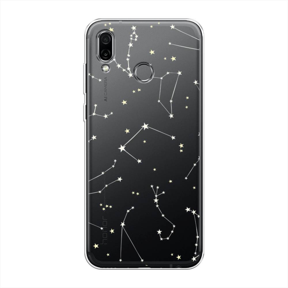

Чехол Awog на Huawei Honor Play "Созвездия", Разноцветный, 66250-7