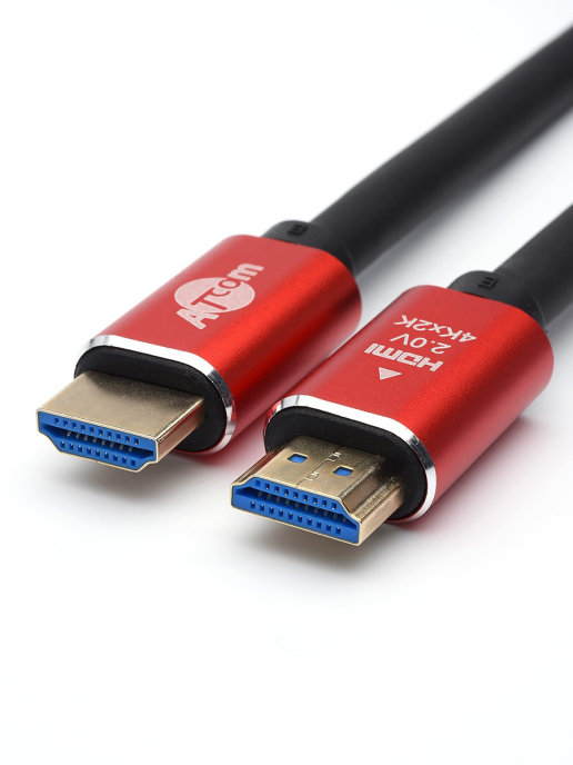 Кабель Atcom HDMI - HDMI 5 м Black/Red