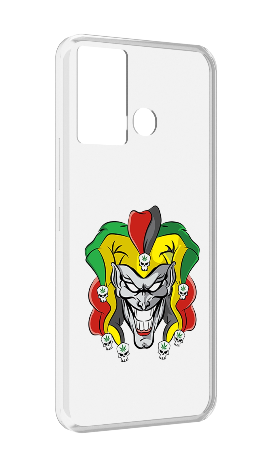 

Чехол MyPads злодей-клоун для Infinix Hot 12 Play, Прозрачный, Tocco