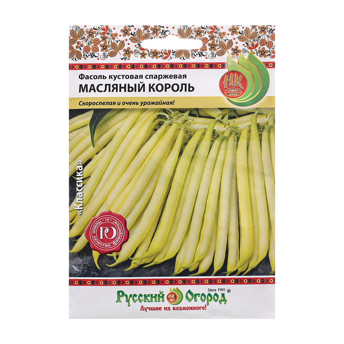 

Семена Фасоль "Масляный Король" спаржевая, ц/п, 30 г (2 шт.)