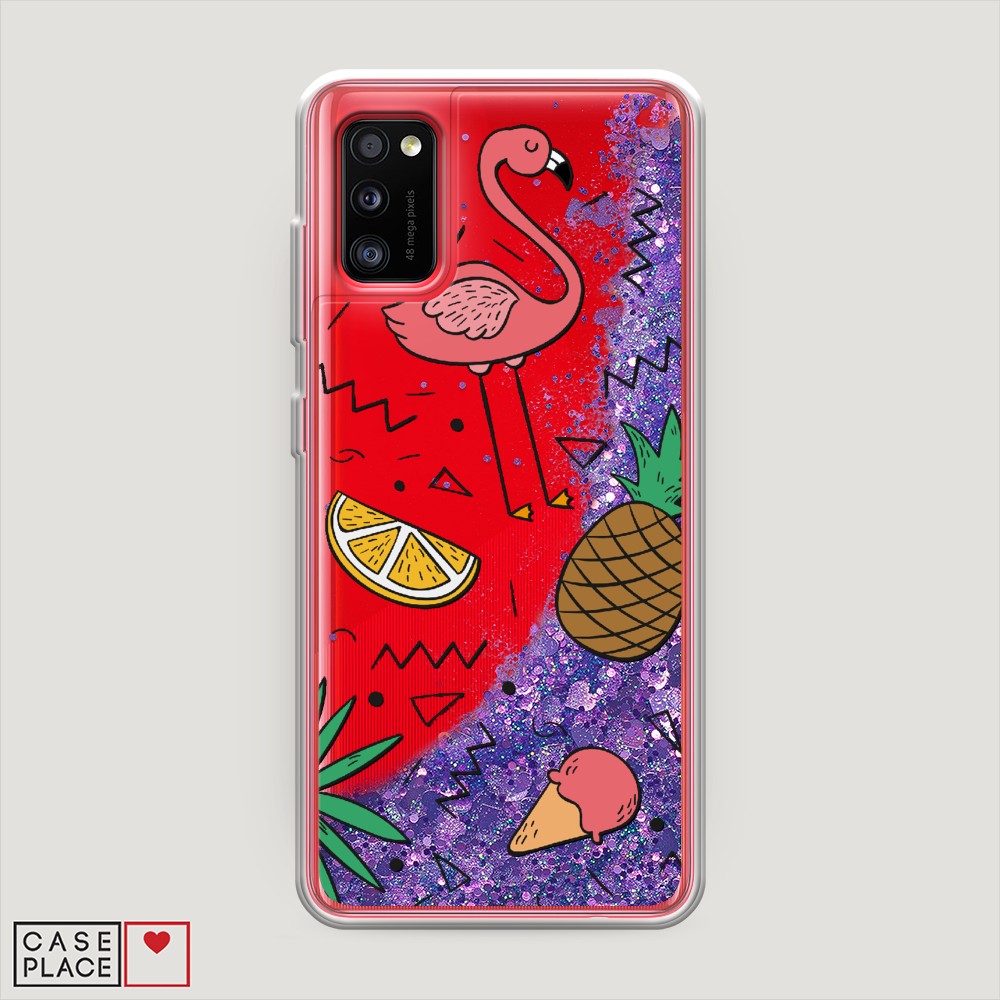 

Чехол Awog на Samsung Galaxy A41 / Самсунг A41 "Гавайский фон", Разноцветный, 2100492-1