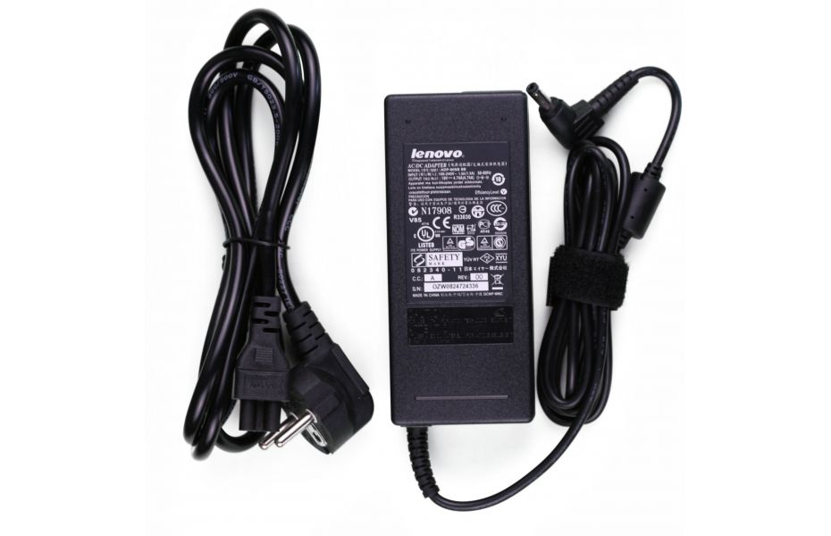 

Блок питания NoBrand для ноутбука Lenovo 3000 Y410 (19V/4.74A), Черный