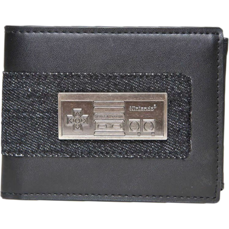 

Кошелек мужской Difuzed Metal Controller Bifold Wallet, черный, Metal Controller Bifold Wallet