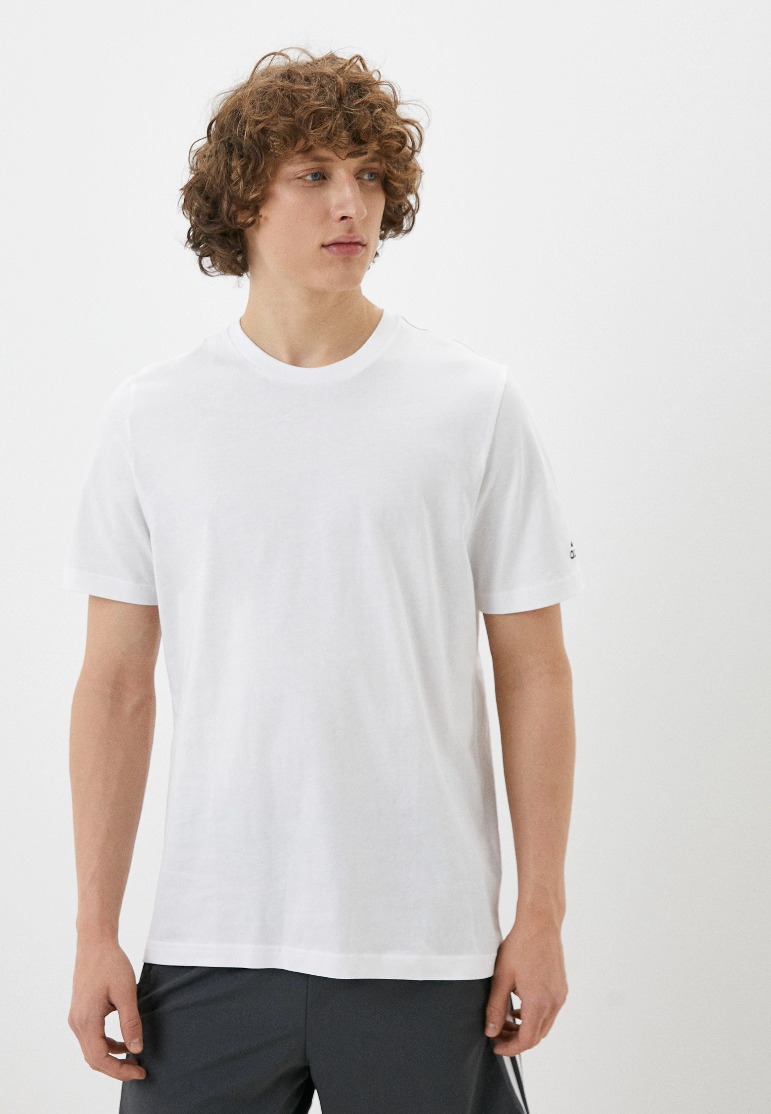 

Футболка мужская Adidas H44278 белая M, H44278