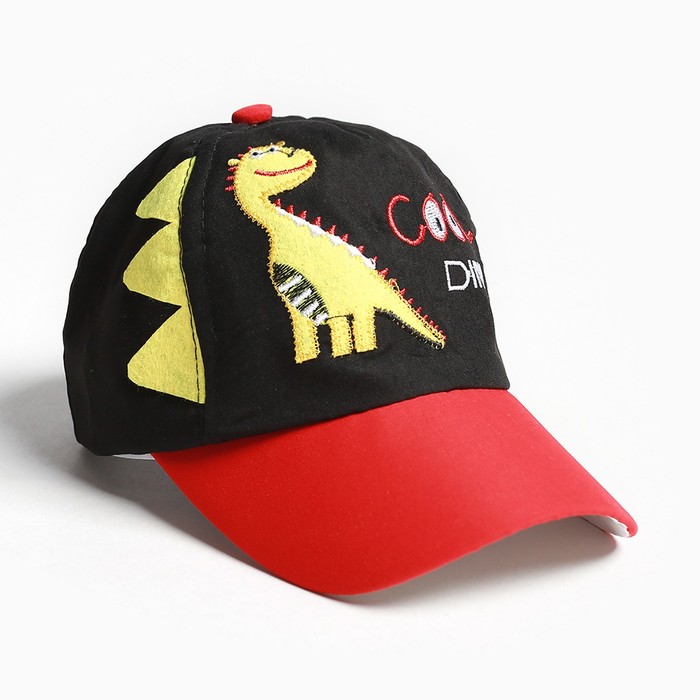 

Кепка детская MINAKU Dino, черный, 48, Dino