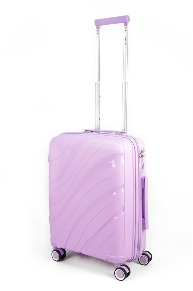 Чемодан унисекс Impreza 50006 сиреневый 54x40x22 см 7390₽
