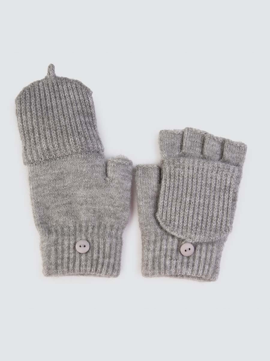 

Варежки женские Marmalato 901-039 серые, one size, 901-039