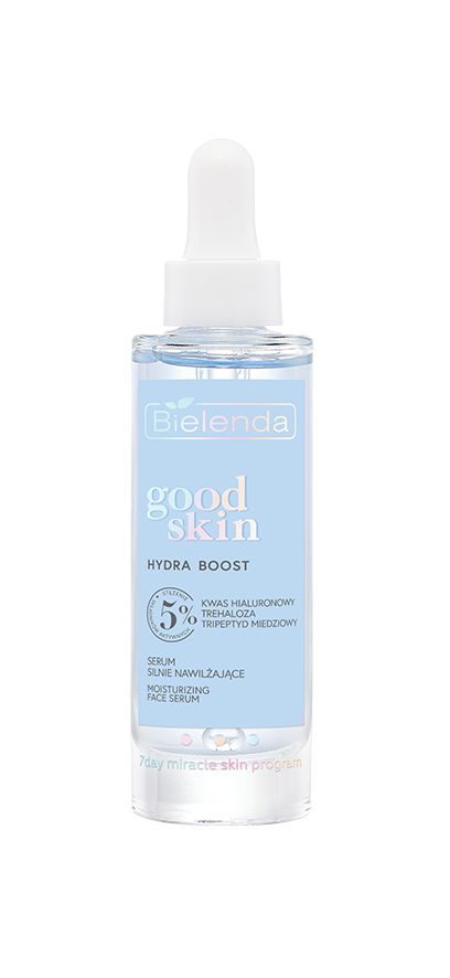 фото Сыворотка с гиалуроновой кислотой и трегалозой bielenda good skin hydra boost 30 мл