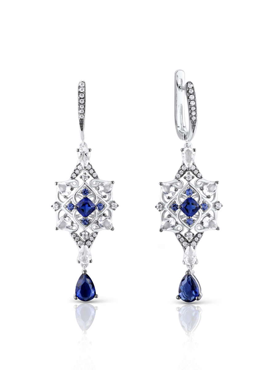 

Серьги из серебра VALTERA 97067, фианит, 97067