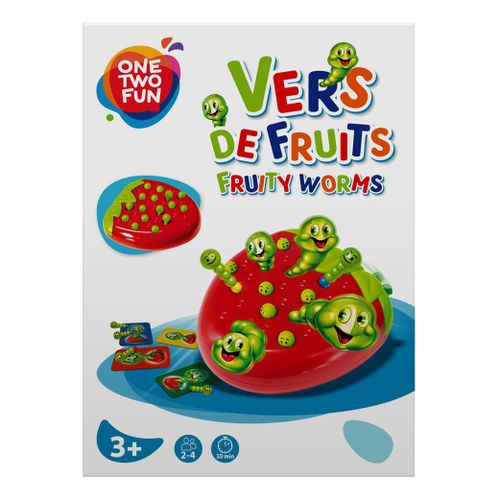 фото Игровой набор фруктовые червячки one two fun