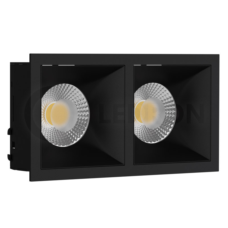 

Встраиваемый светильник LeDron RISE KIT 2 Black