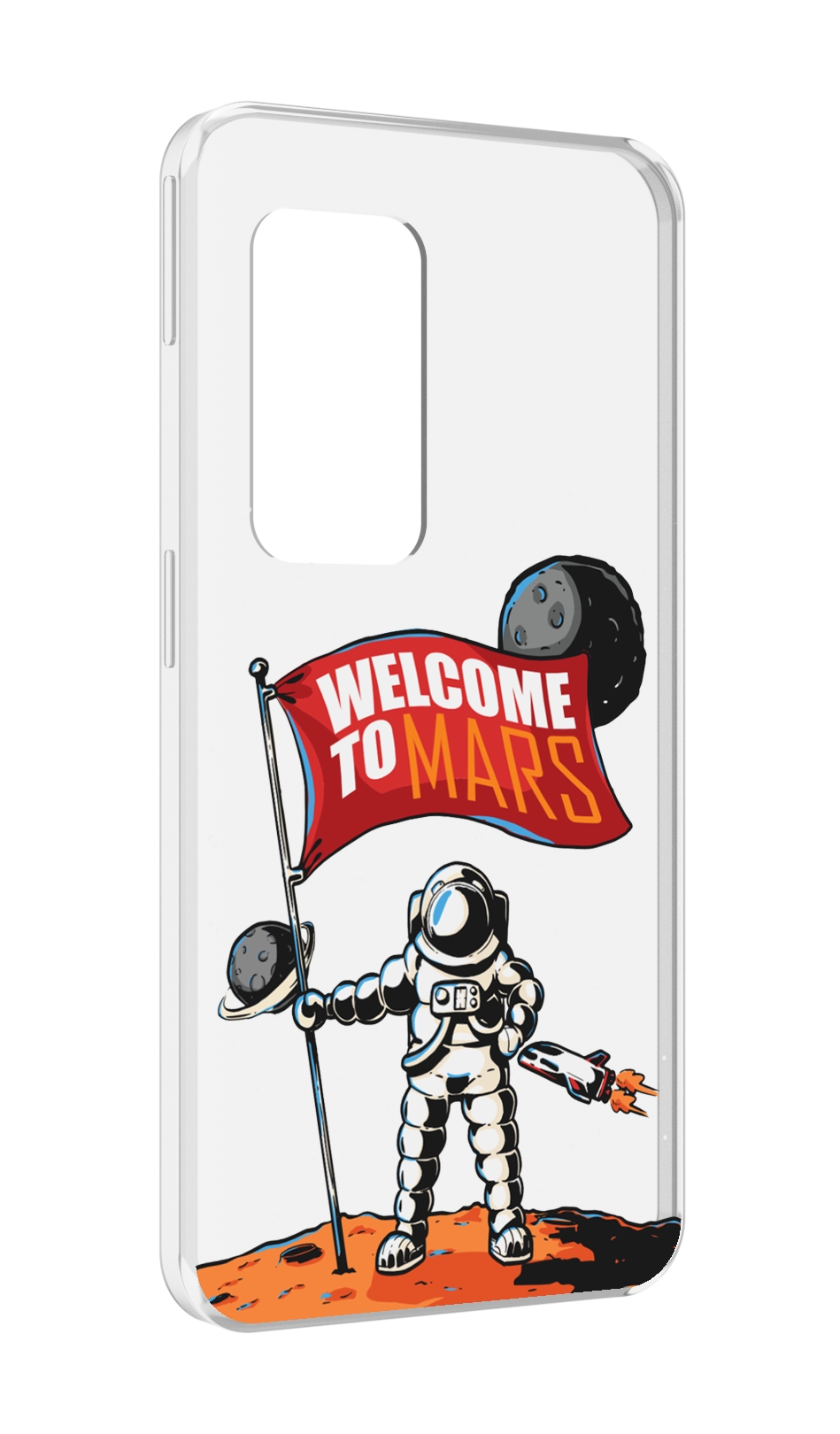 

Чехол MyPads Вэлком-Марс для UleFone Power Armor X11 Pro, Прозрачный, Tocco