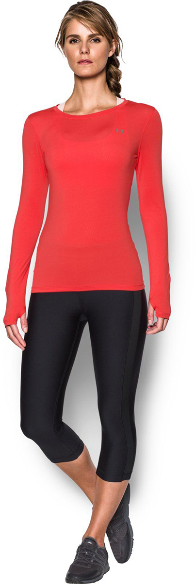 

Лонгслив женский Under Armour 1285640-693 розовый XL, 1285640-693