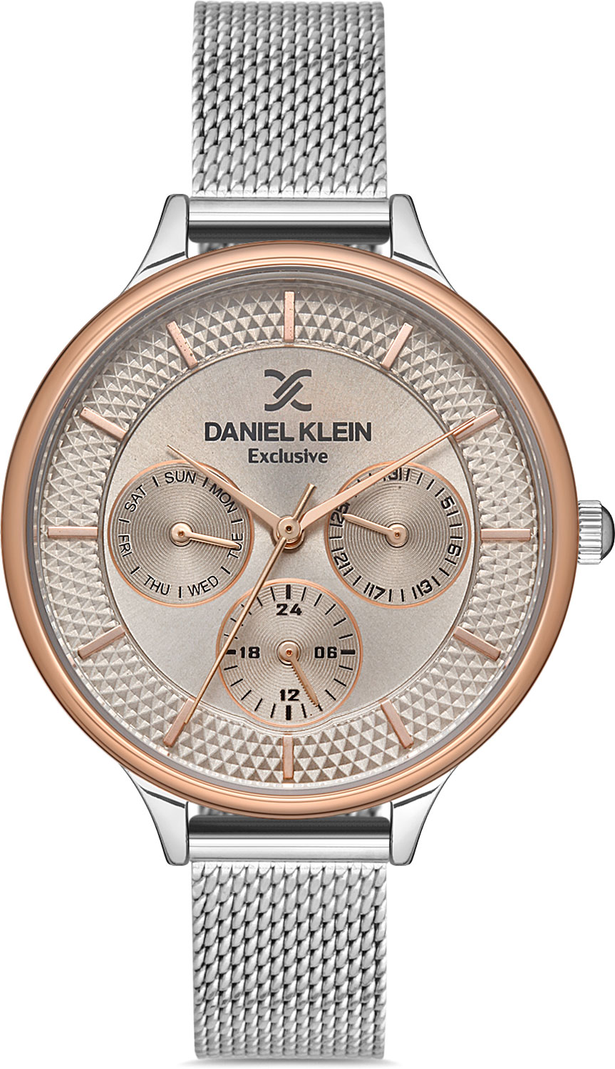 Наручные часы женские Daniel Klein DK.1.12990-5 серебристые