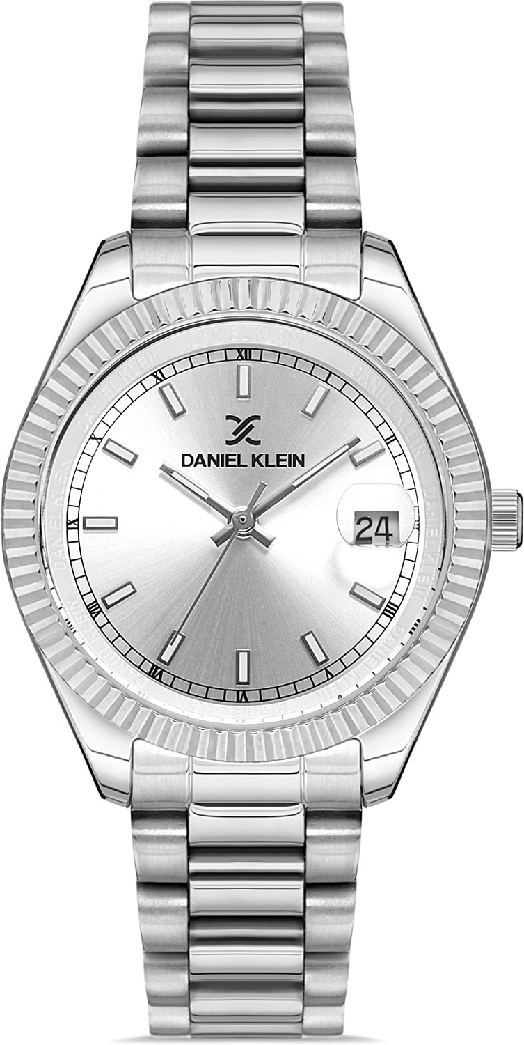 фото Наручные часы женские daniel klein dk.1.12971-1 серебристые