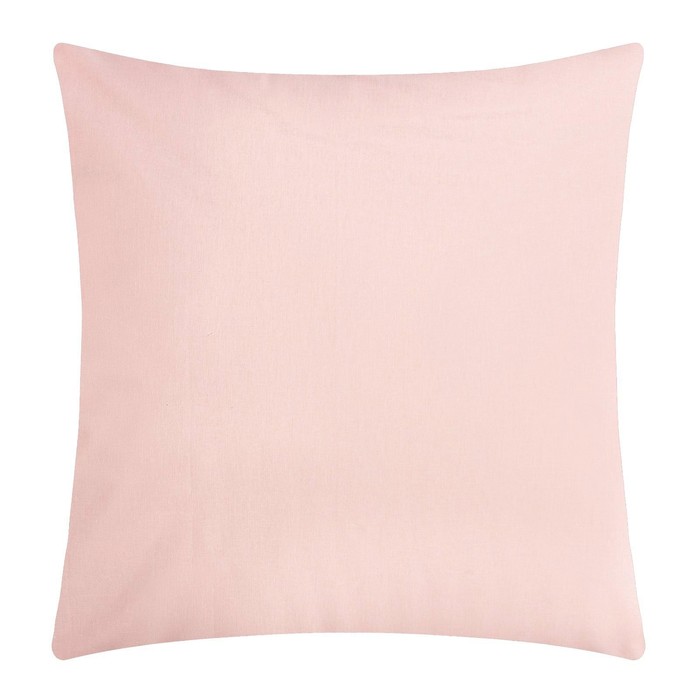 

Наволочка Этель 70x70, цв.розовый, 100% хлопок, поплин 125г/м2, Plain collection